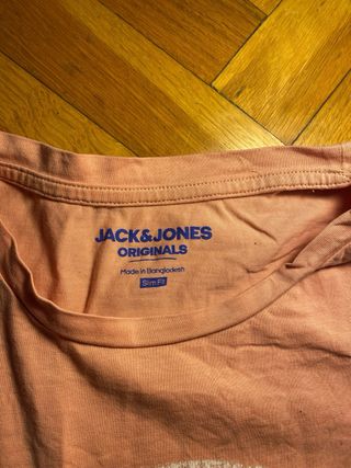 Camiseta Jack&Jones rosa - Talla M