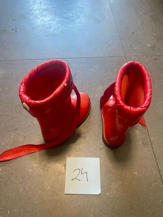 Botas de agua niña tallas 24 y 26