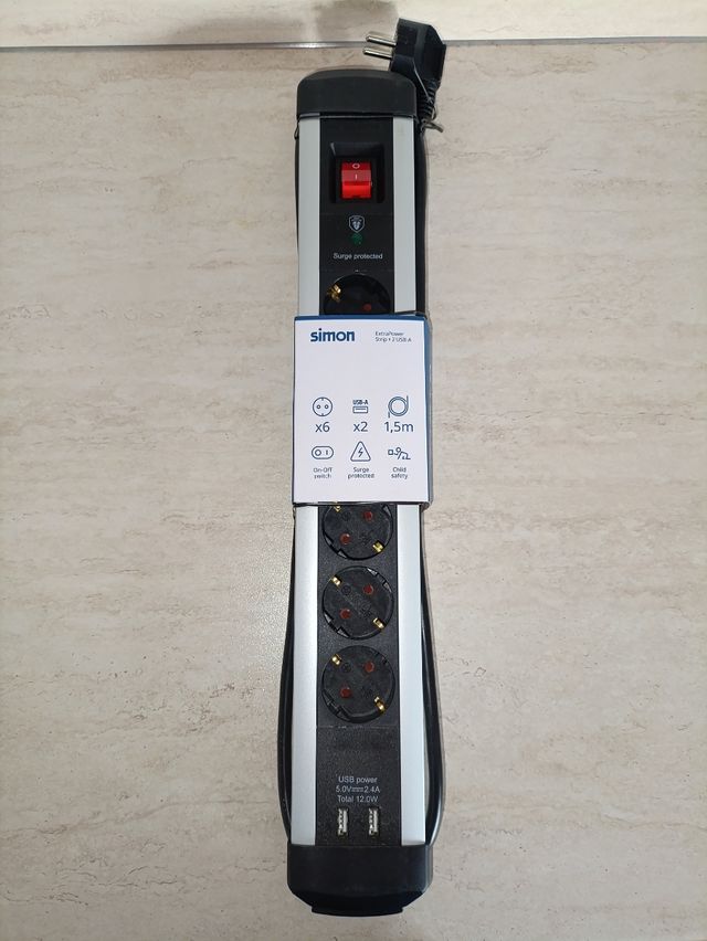 Ciabatta/Multipresa  Extrapower Simon