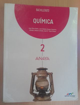 LIBRO QUÍMICA 2° BACHILLERATO