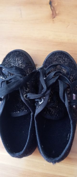 Zapatillas niña glitter núm 29