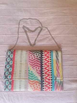 Bolso bandolera multicolor