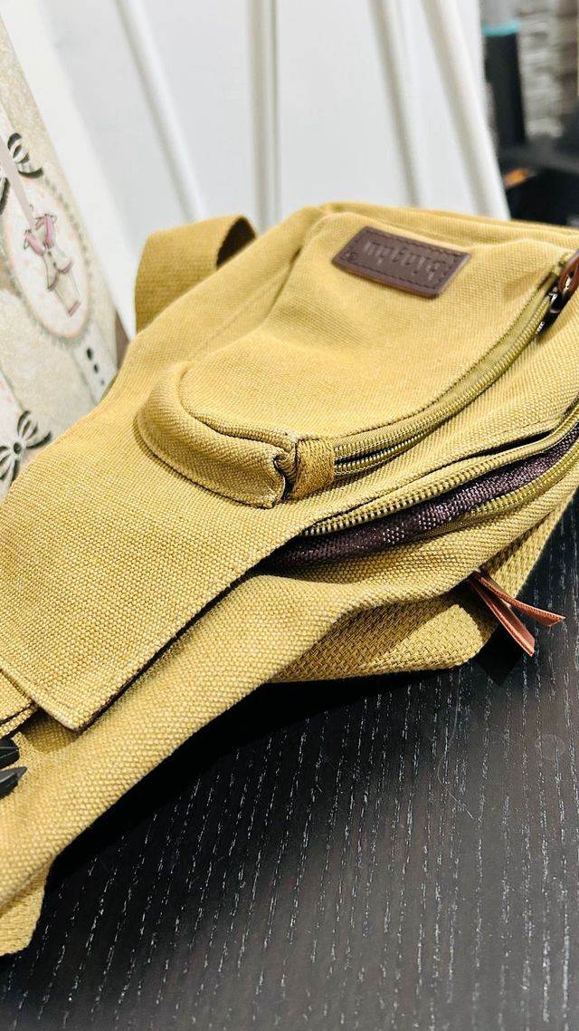 Bolso bandolera cruzada.