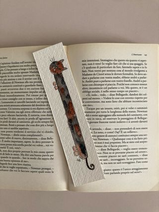 Segnalibri acquerello fatti a mano