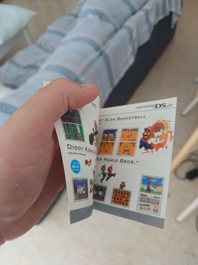 Nintendo DS Lite: Folleto