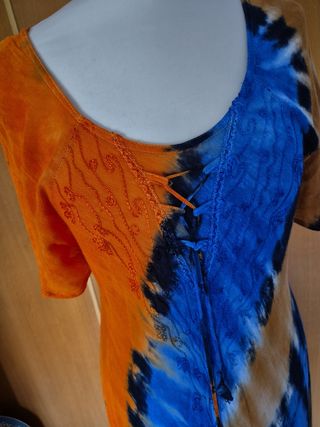 Vestido tie-dye  - M