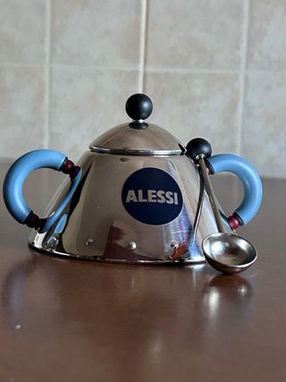 Set bollitore e zuccheriera Alessi 