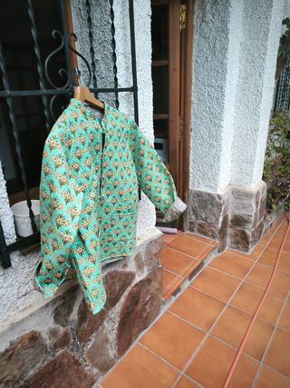 Chaqueta India,reversible,XXL/XL
