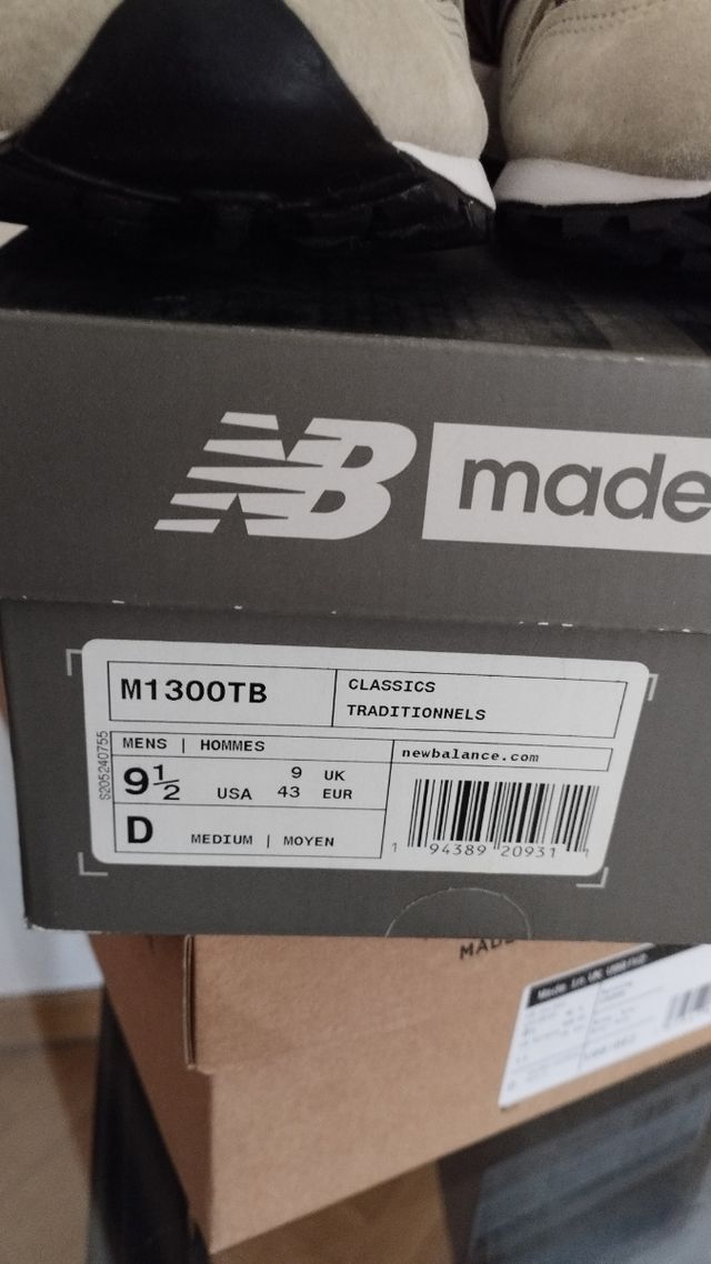 New Balance 1300 Plaid pack