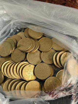 Monedas antiguas pesetas españolas