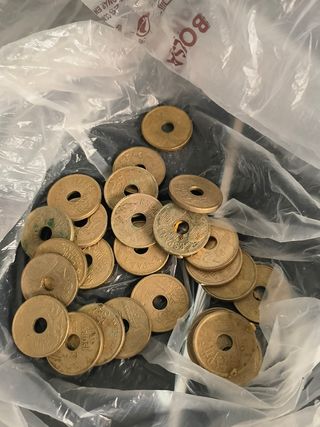 Monedas antiguas pesetas españolas