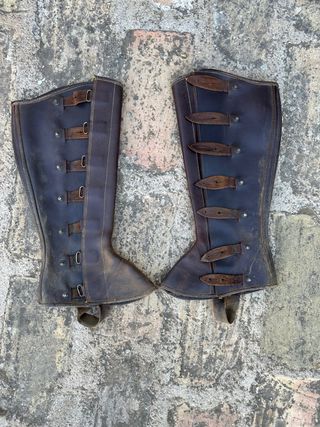 Polainas de cuero