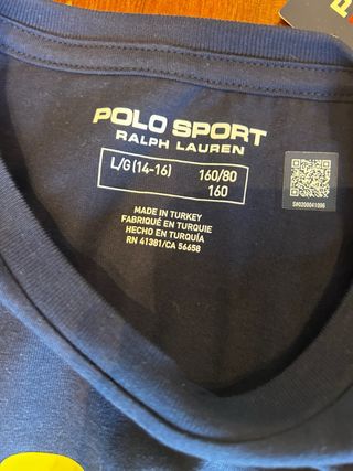 Camiseta Polo Sport Ralph Lauren 14/16