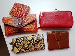 4 Carteras de mano - Piel