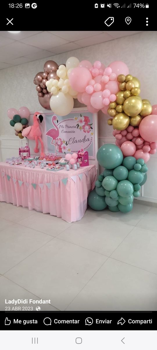 Mesas dulces para eventos