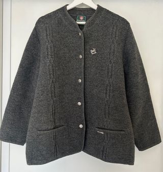 Chaqueta Wienerloden - Lana Gris