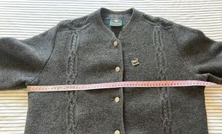 Chaqueta Wienerloden - Lana Gris