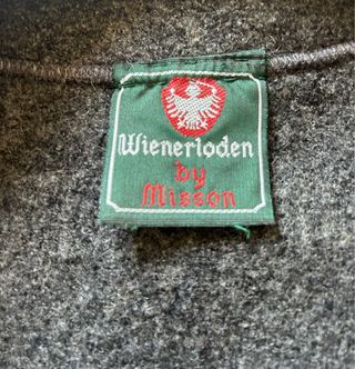 Chaqueta Wienerloden - Lana Gris