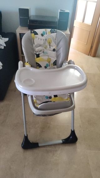 Trona bebé plegable
