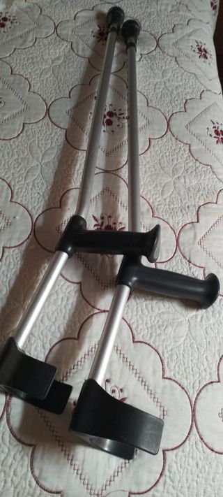 Pack de 2 muletas regulables