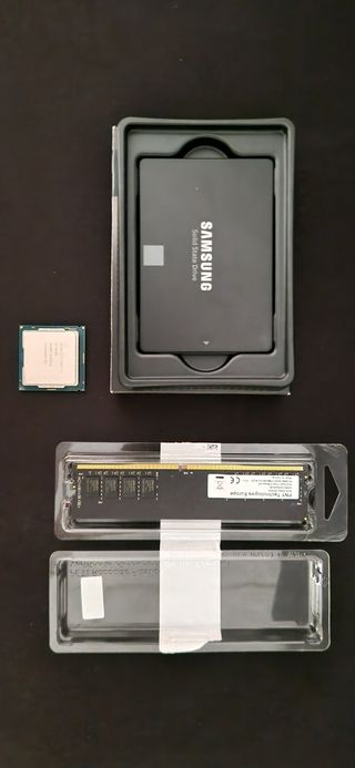 Pack Componentes PC: Intel, Samsung, PYN, Crucial