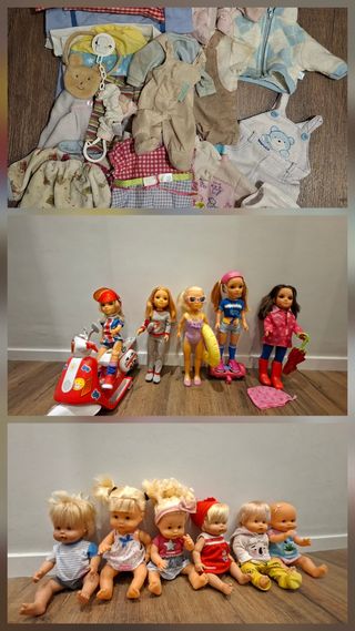 6 Muñecas Nenúc
5 Nancy
Ropa de muñecas
