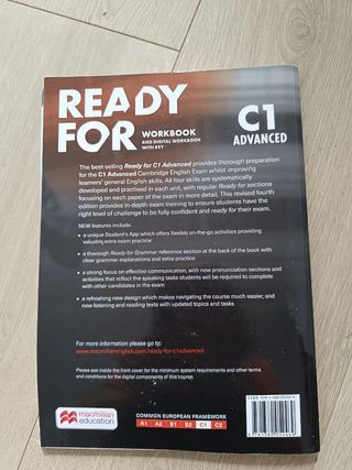 READY FOR C1 ADVANCED Workbook with key
