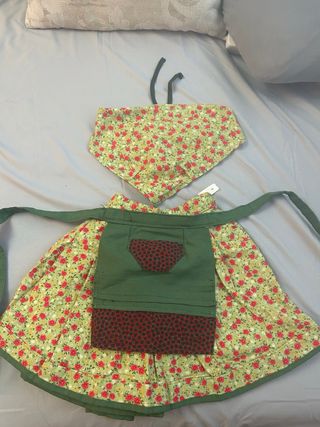 Traje baturra para bebé/niña pequeña