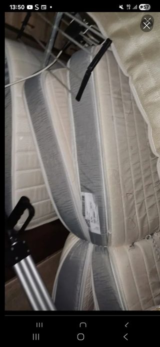 Colchones de tela usados
