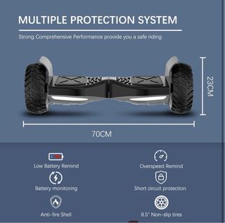 Hoverboard 8.5" con App
COMO NUEVO