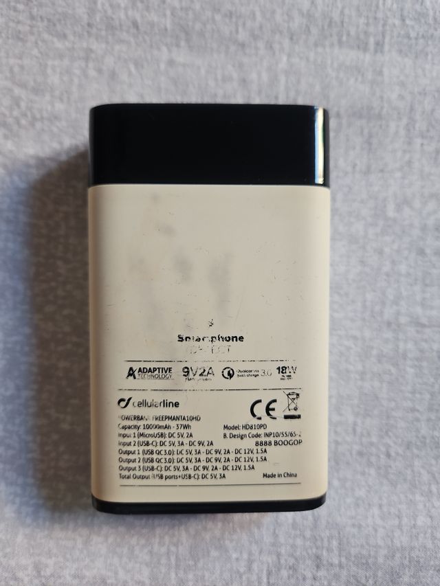 Powerbank Cellularline 10000mAh
