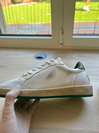 Golden Goose Ballstar Zapatillas - Verde/Blanco
