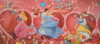 Puzzle Princesas Disney enmarcado
