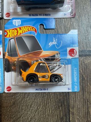 Lote 6 Mazda Hot Wheels HW