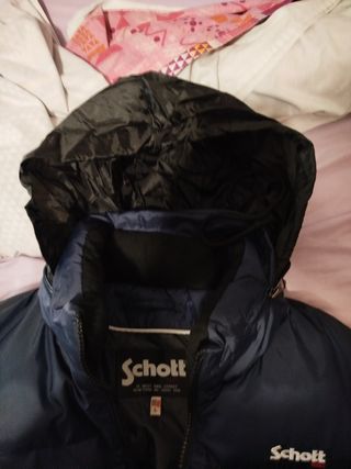 Abrigo Schott NYC azul marino