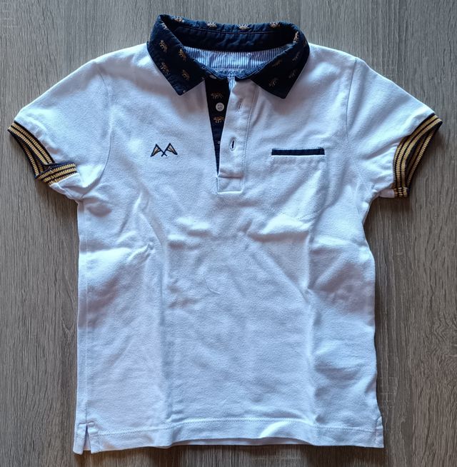 Polo niño Mayoral - Blanco