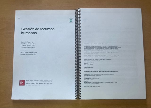 LA Gestion de recursos humanos GS