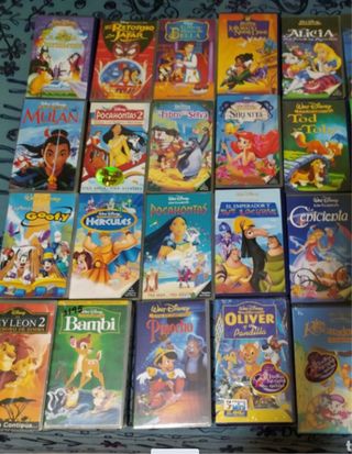 VHS Disney: Clásicos Animados