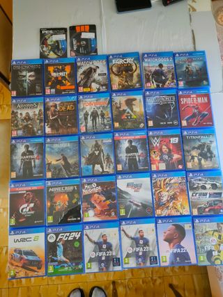 40 juegos PS4-PS5 Separado o en Pack