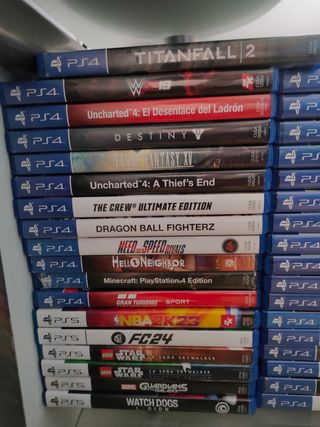 40 juegos PS4-PS5 Separado o en Pack