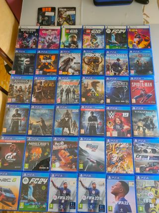 40 juegos PS4-PS5 Separado o en Pack