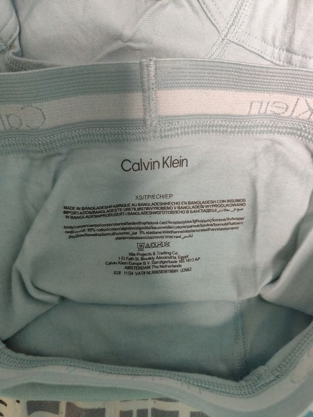 3 Calzoncillos Calvin Klein - Azul & Gris