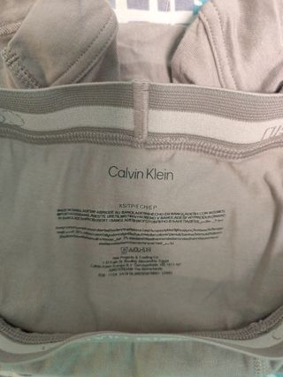 3 Calzoncillos Calvin Klein - Azul & Gris