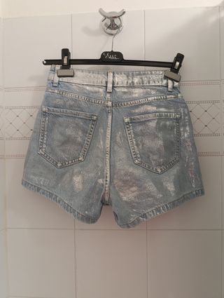 Shorts Jeans Zara - Blu