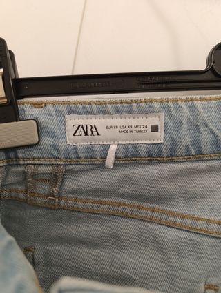 Shorts Jeans Zara - Blu