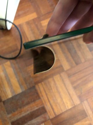 Vassoio vintage anni '70: vetro & ottone
