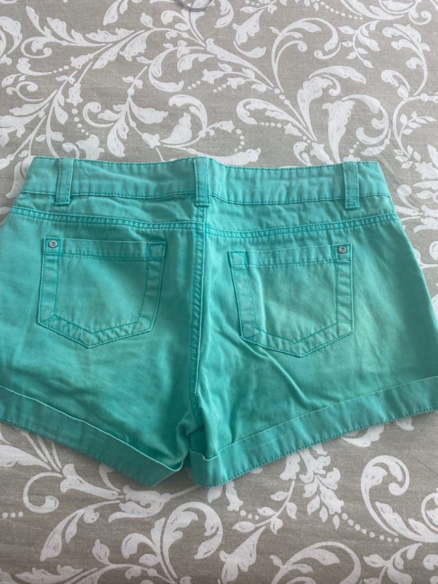 Shorts ONLY turquesa talla M