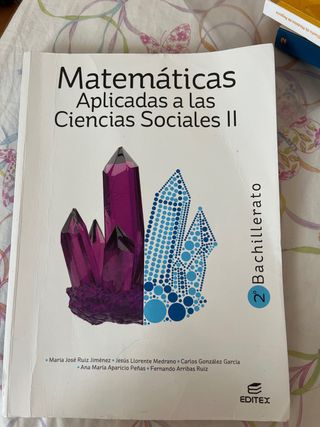 Matemáticas Aplicadas a las Ciencias Sociales I...
