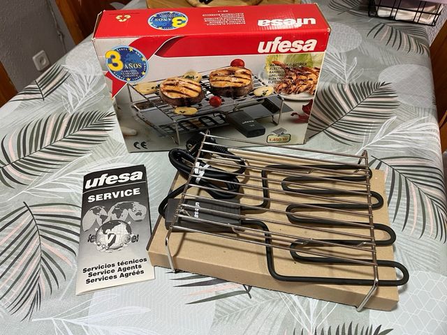 Parrilla eléctrica NUEVA, Ufesa 1450W