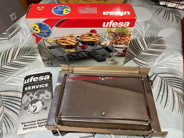 Parrilla eléctrica NUEVA, Ufesa 1450W